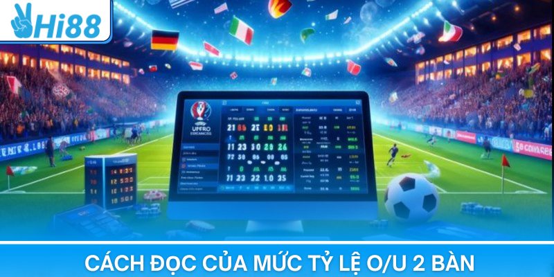 Trong cách đọc của mức tỷ lệ O/U 2 bàn thì có trường hợp hòa tiền